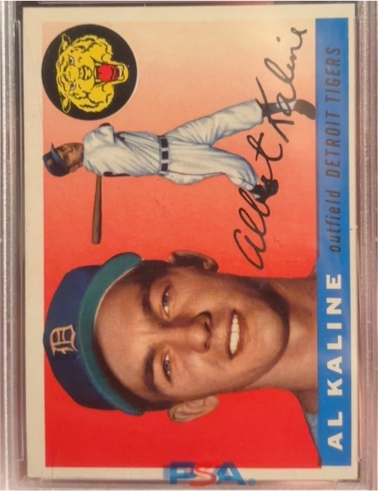 1955 Topps #4 Al Kaline — front