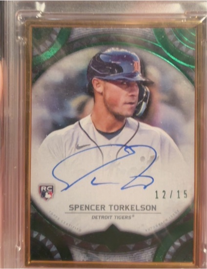 2022 Topps Transcendent Collection Spencer Torkelson Autograph #Auto — front