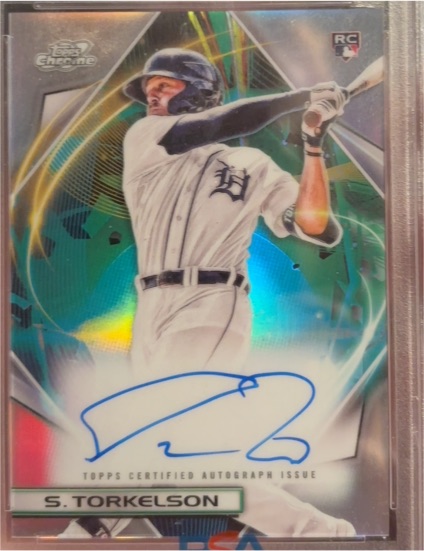 2022 Topps Chrome #S. Torkelson Rookie Card — front