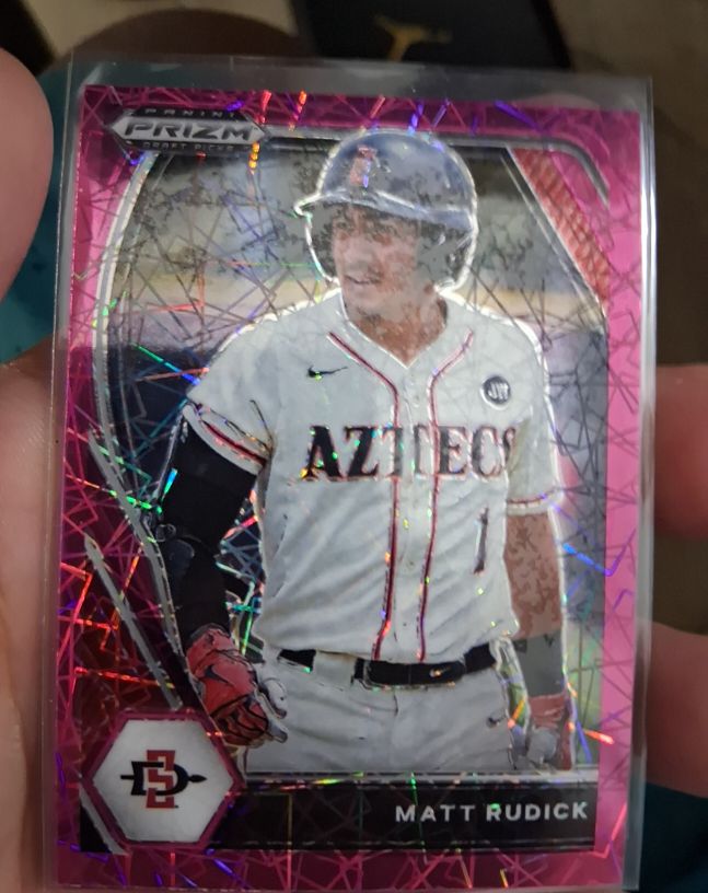 2021 Panini Prizm Draft Picks #PDP216 Matt Rudick — front