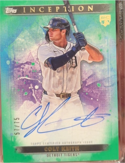 2024 Topps Inception #BRES-CK Colt Keith — front