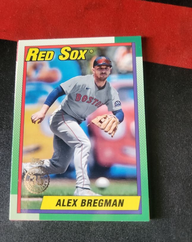 2025 Topps Series 2 1990 Topps #90B2-10 Alex Bregman — front