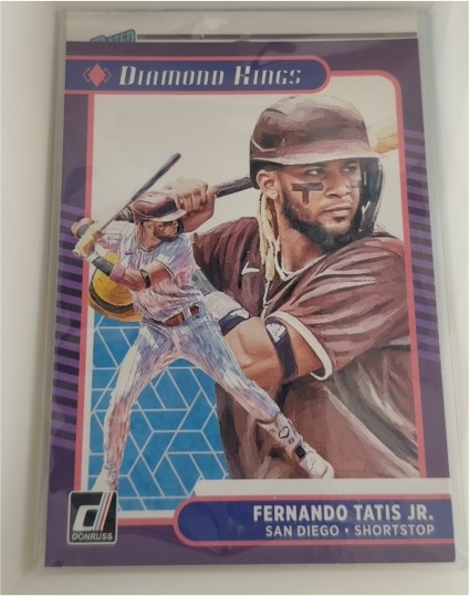2021 Donruss Diamond Kings #27 Fernando Tatis Jr. — front