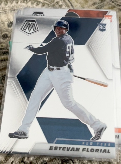 2021 Panini Mosaic #247 Estevan Florial — front