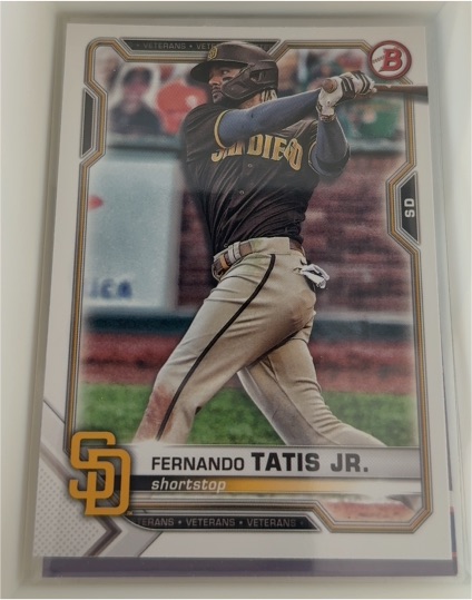 2021 Bowman #87 Fernando Tatís Jr. — front