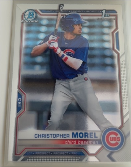 2021 Bowman Chrome Prospects #BCP-131 Christopher Morel — front