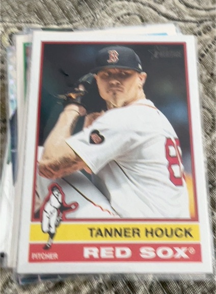 2025 Topps Heritage #30 Tanner Houck — front