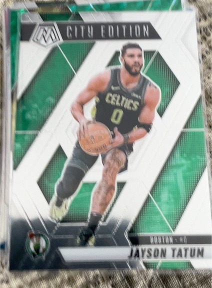 2024-25 Panini Mosaic City Edition Jayson Tatum — front