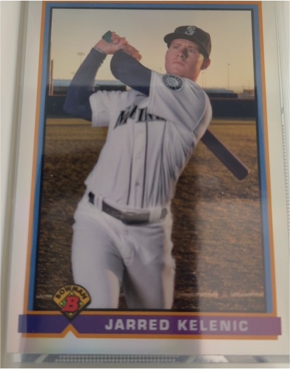 2021 Bowman Chrome #91B-JK Jarred Kelenic — front