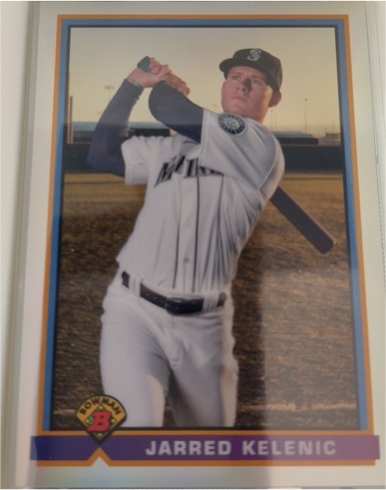 2021 Bowman #91B-JK Jarred Kelenic — front