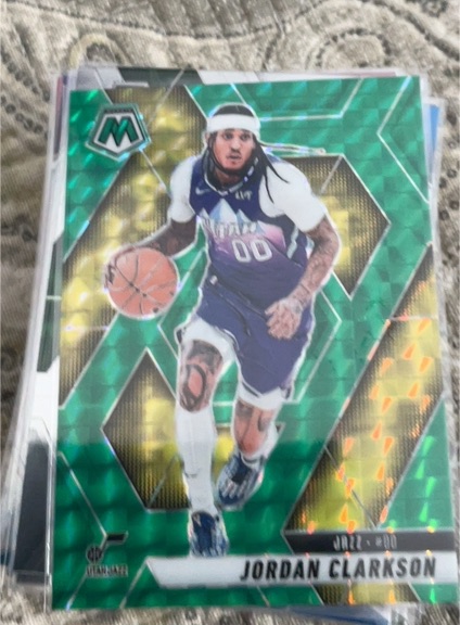 2024-25 Panini Mosaic #149 Jordan Clarkson — front