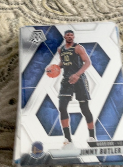 2020-21 Panini Mosaic #10 Jimmy Butler — front