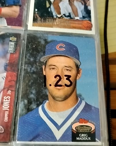 1992 Topps Stadium Club #665 Greg Maddux — front
