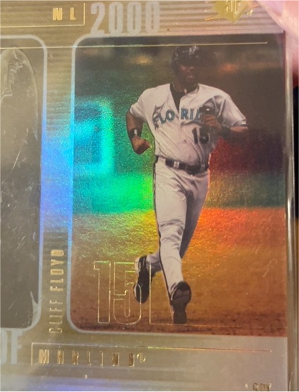 2000 SPx #157 Cliff Floyd — front