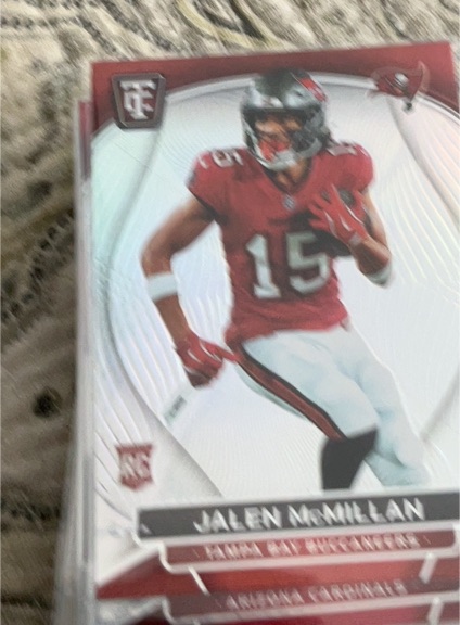 2021 Panini Triller #TC-JM Jalen McMillan — front