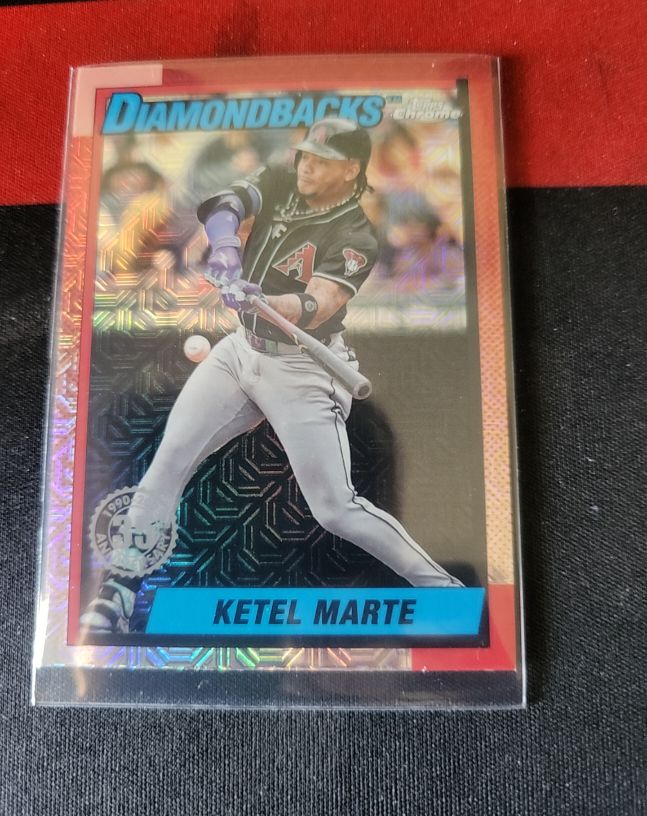 2025 Topps Series 2 1990 Chrome #T90C-103 Ketel Marte — front