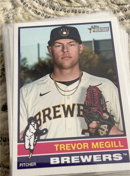 2025 Topps Heritage #210 Trevor Megill — front