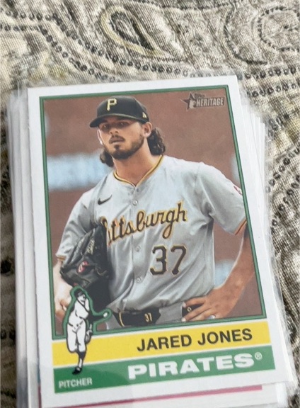 2025 Topps Heritage #149 Jared Jones — front