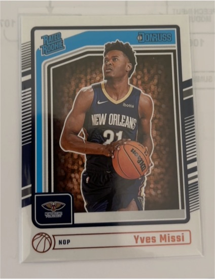 2024-25 Panini Donruss #217 Yves Missi — front