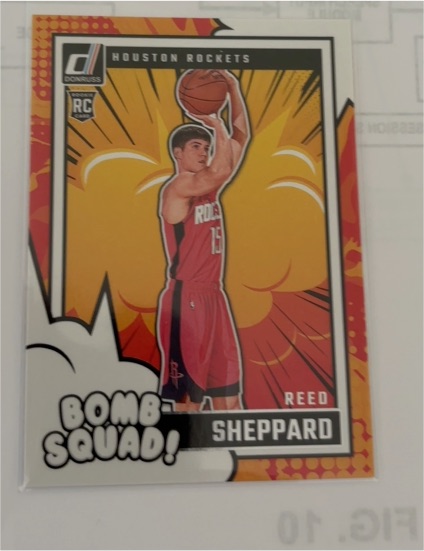 2024-25 Panini Donruss #20 Reed Sheppard Bomb Squad RC — front