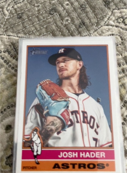 2025 Topps Heritage #313 Josh Hader — front