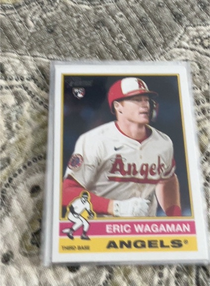 2025 Topps Heritage #260 Eric Wagaman — front