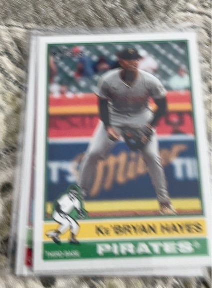 2025 Topps Heritage #360 Ke'Bryan Hayes — front