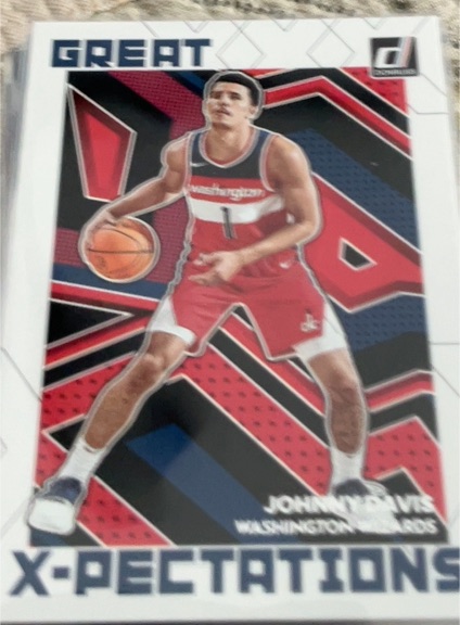 2022-23 Donruss #10 Johnny Davis Great X-Pectations — front