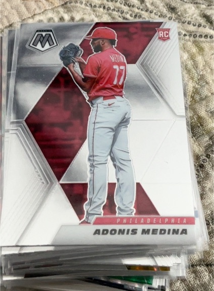 2021 Panini Mosaic #231 Adonis Medina — front