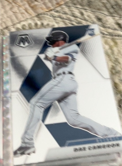 2021 Panini Mosaic #221 Daz Cameron RC Tigers — front