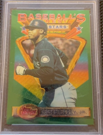 1993 Topps Finest #110 Ken Griffey Jr. — front