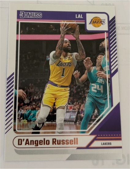 2024-25 Donruss #106 D'Angelo Russell — front