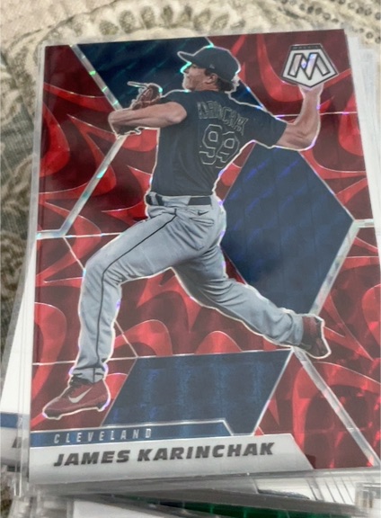 2021 Panini Mosaic James Karinchak — front