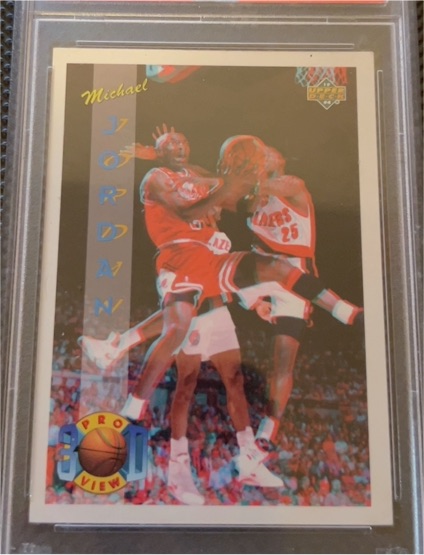 1993-94 Upper Deck Pro View #23 Michael Jordan — front