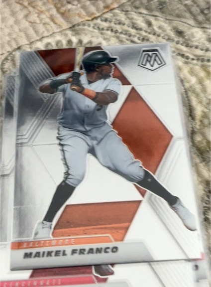 2021 Panini Mosaic #61 Maikel Franco — front