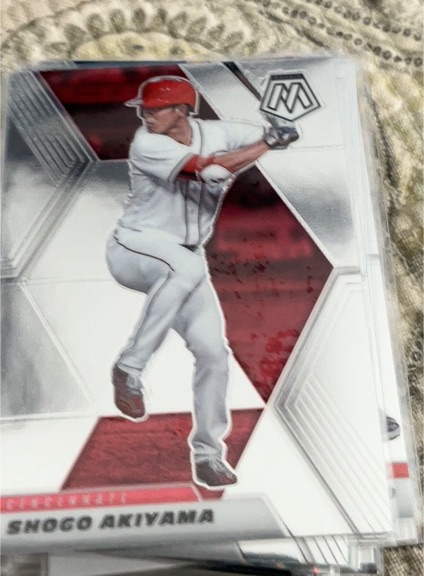 2021 Panini Mosaic #177 Shogo Akiyama — front