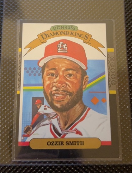 1987 Donruss Diamond Kings #5 Ozzie Smith — front