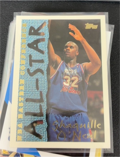 1994-95 Topps #13 Shaquille O'Neal All Star — front