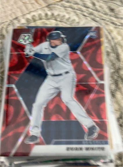 2021 Panini Mosaic #208 Evan White — front