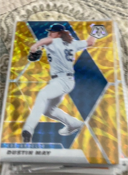 2021 Panini Mosaic #35 Dustin May — front