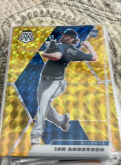 2021 Panini Mosaic #218 Ian Anderson — front