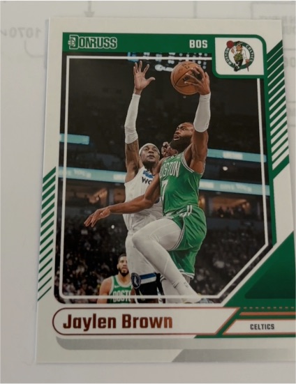 2024-25 Panini Donruss #25 Jaylen Brown — front