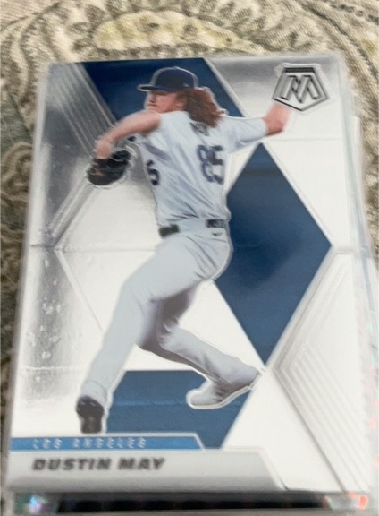 2021 Panini Mosaic #35 Dustin May — front