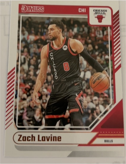 2024-25 Donruss #124 Zach LaVine — front