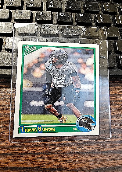 2025 Score #5 Travis Hunter Anniversary Rookie — front