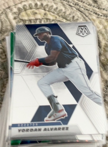 2021 Panini Mosaic Baseball #46 Yordan Alvarez — front