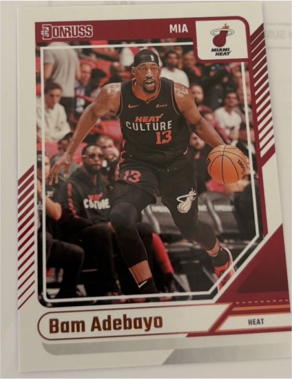 2024-25 Donruss #92 Bam Adebayo — front