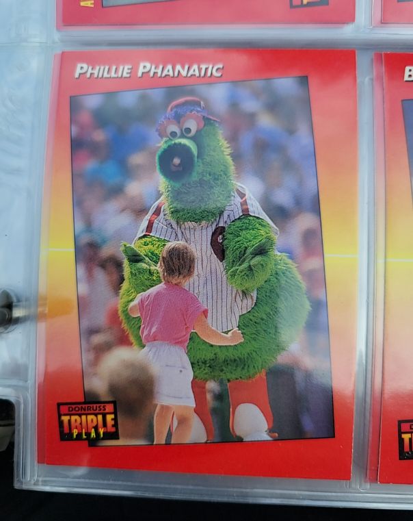 1992 Donruss Triple Play #133 Phillie Phanatic — front