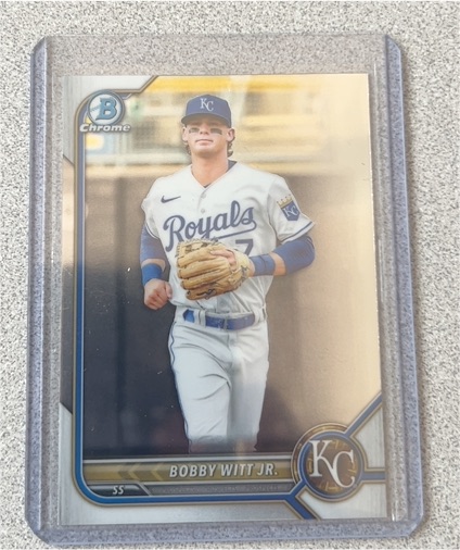2022 Bowman Chrome Prospects #BCP-146 Bobby Witt Jr. — front