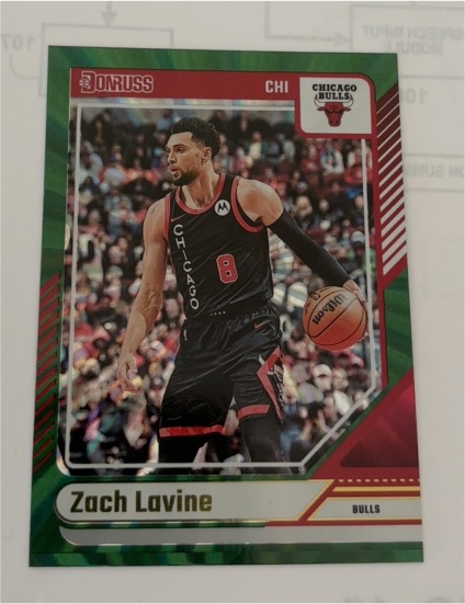 2024-25 Donruss #124 Zach LaVine — front